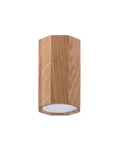 Lámpara de techo ZEKE 10 roble