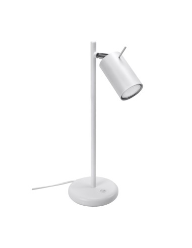 Lámpara de mesa RING blanca