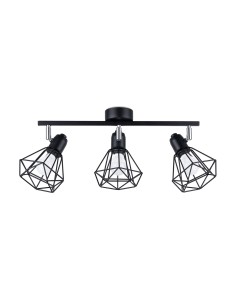 Lámpara de techo ARTEMIS 3 negro