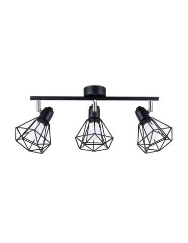 Lámpara de techo ARTEMIS 3 negro