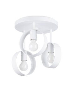 Lámpara de techo TITRAN 3 blanca