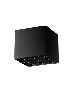 Lámpara de techo OZZY negro LED