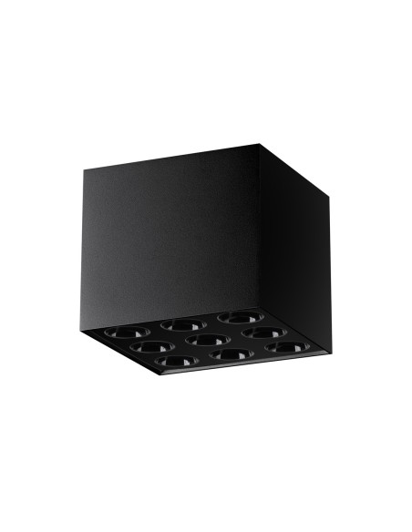 Lámpara de techo OZZY negro LED