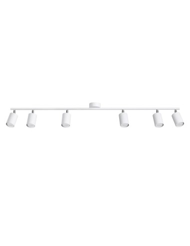 Lámpara de techo LEMMI 6L blanca