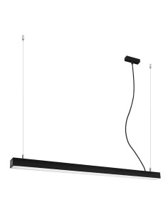 Lámpara colgante PINNE 118 negro