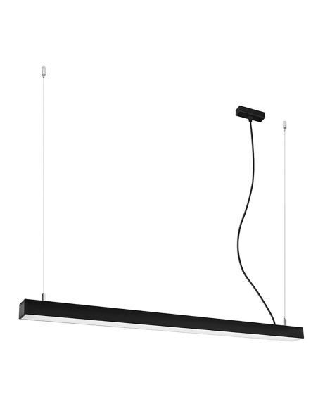 Lámpara colgante PINNE 118 negro