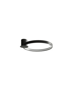 Plafón RIO 55 negro 4000K