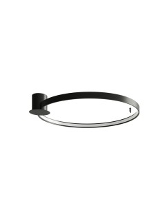 Plafón RIO 78 negro 3000K