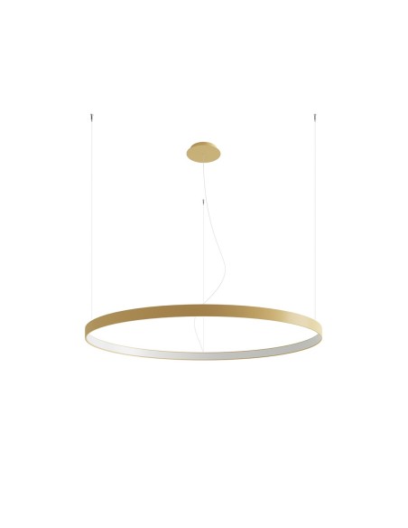 Lámpara RIO 110 dorada LED 3000K