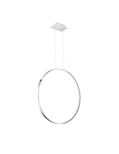 Lámpara colgante RIO 78 cromo LED 4000K