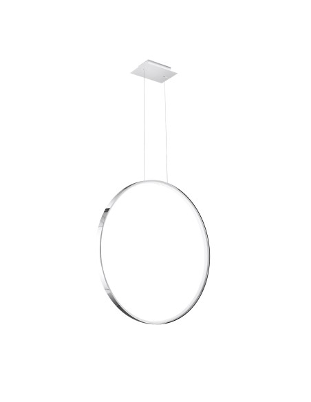Lámpara colgante RIO 78 cromo LED 4000K