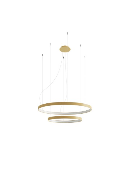 Lámpara RIO 2 55/78 LED dorado 4000K