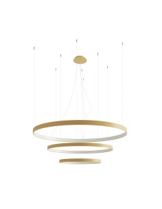 Lámpara RIO 3 55/78/110 dorada LED 4000K