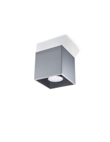 Lámpara de techo QUAD 1 gris