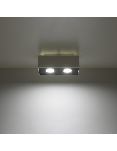 Plafón MONO 2 blanco