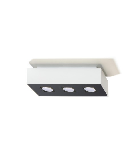 Plafón MONO 3 blanco