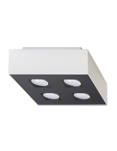 Plafón MONO 4 blanco