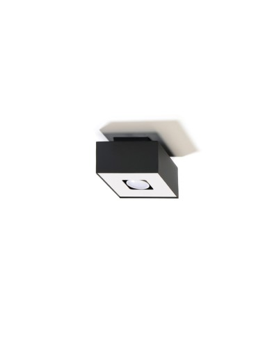 Lámpara de techo MONO 1 negra