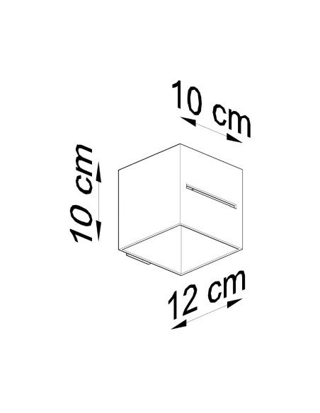 Aplique LOBO blanco