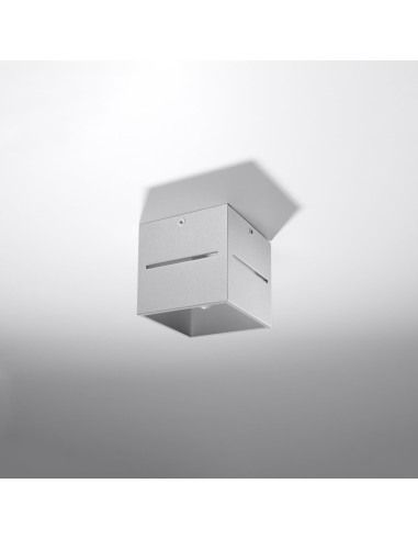 Lámpara de techo LOBO gris