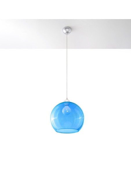 Lámpara colgante BALL azul