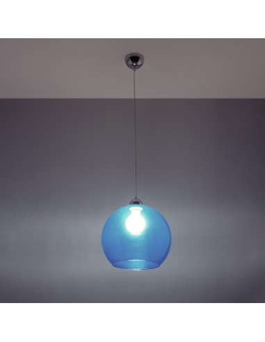 Lámpara colgante BALL azul