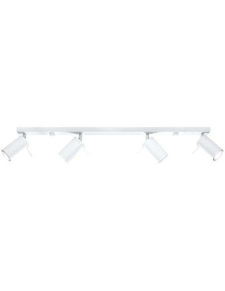 Plafón RING 4L blanco