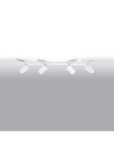 Plafón RING 4L blanco