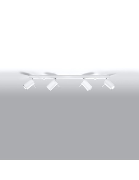 Plafón RING 4L blanco