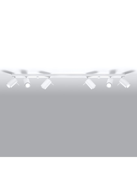 Plafón RING 6L blanco