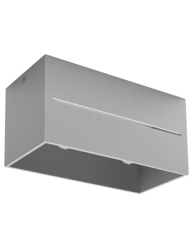 Lámpara de techo LOBO 2 gris