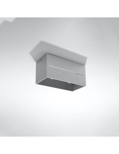 Lámpara de techo LOBO 2 gris