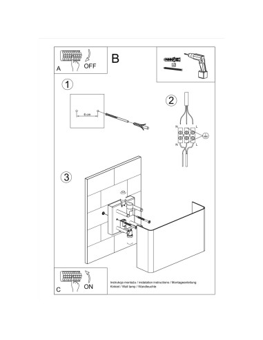 Lámpara de pared COPERTURA