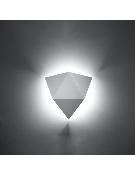 Aplique SOLIDO blanco