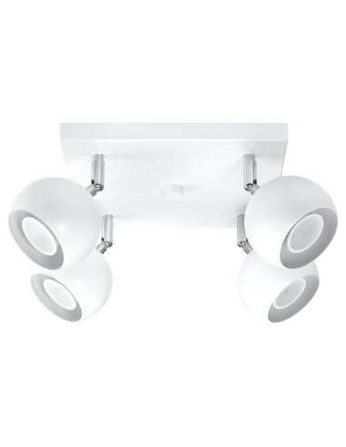 Lámpara de techo OCULARE 4 blanco
