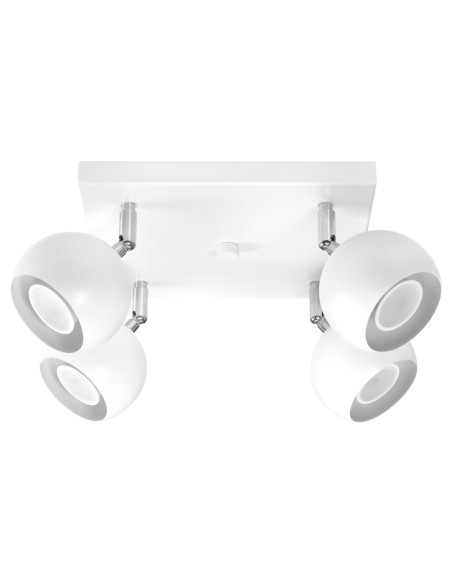 Lámpara de techo OCULARE 4 blanco