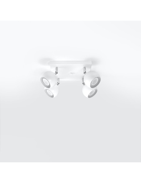 Lámpara de techo OCULARE 4 blanco