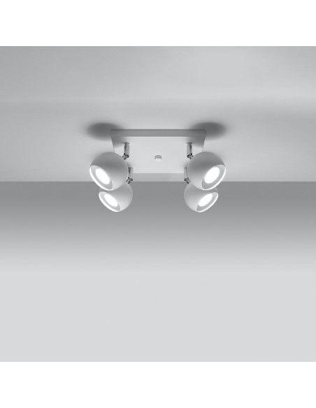 Lámpara de techo OCULARE 4 blanco