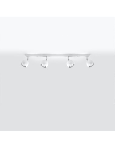 Lámpara de techo OCULARE 4L blanca
