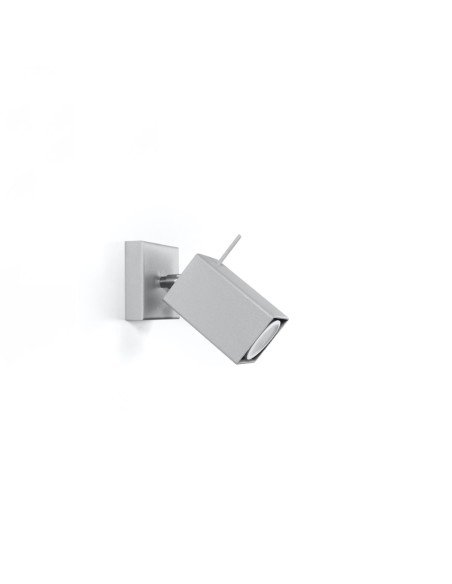 Aplique MERIDA 1 gris