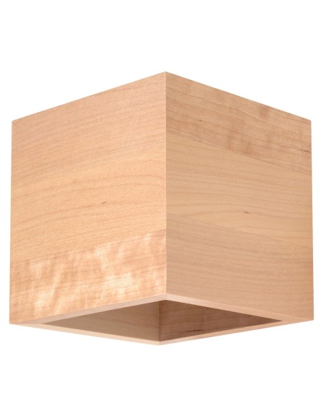 Aplique QUAD madera natural