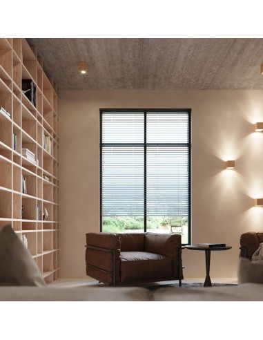 Lámpara de techo QUAD madera natural
