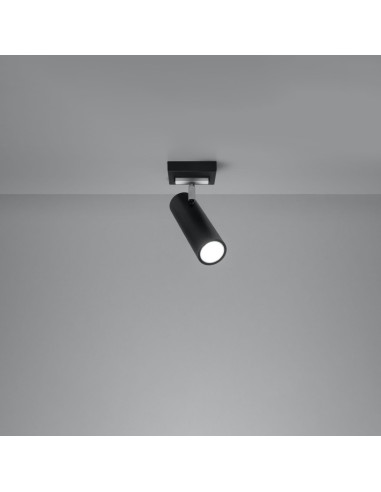 Lámpara de techo DIREZIONE 1 negro