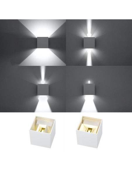 Aplique LUCA LED blanco IP54