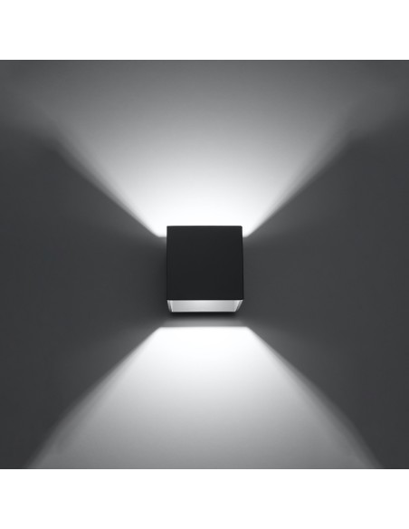 Lámpara de pared QUAD 1 antracita