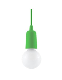 Lámpara colgante DIEGO 1 verde 2