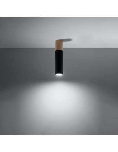 Lámpara de techo PABLO negro