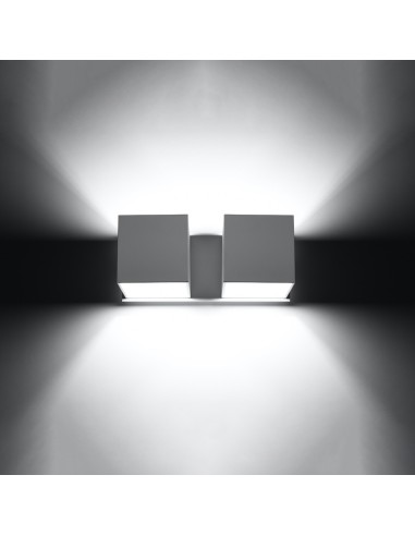 Aplique QUAD 2 blanco