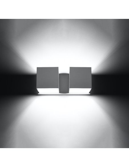 Aplique QUAD 2 blanco