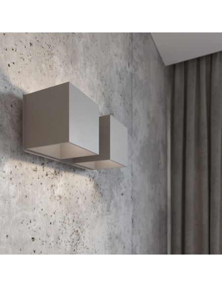 Aplique QUAD 2 gris